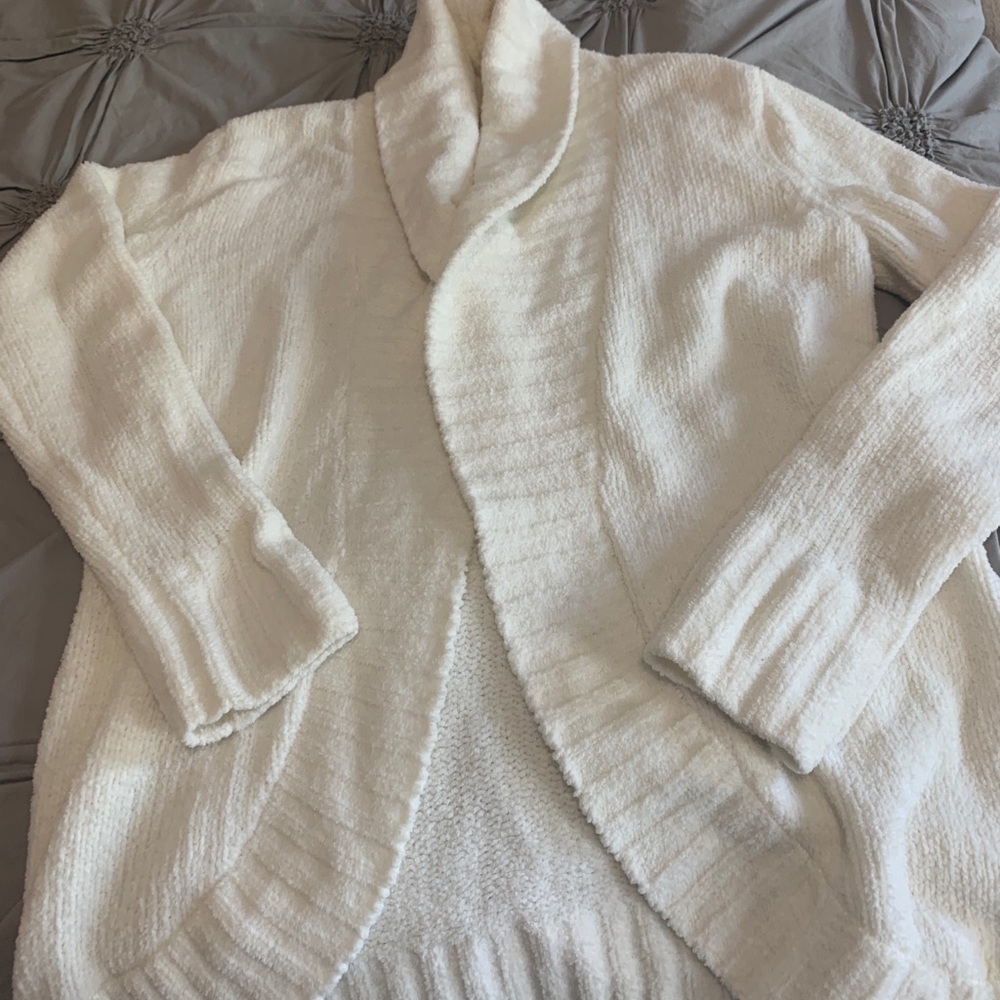 Merona (Target) soft plush white cardigan